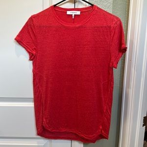 FRAME Linen Easy True Tee